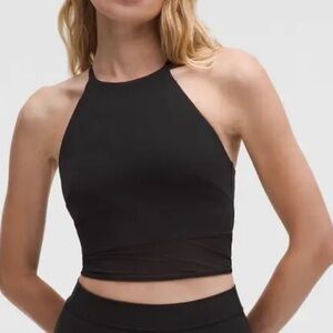 Nulu Lululemon Black Tank Top